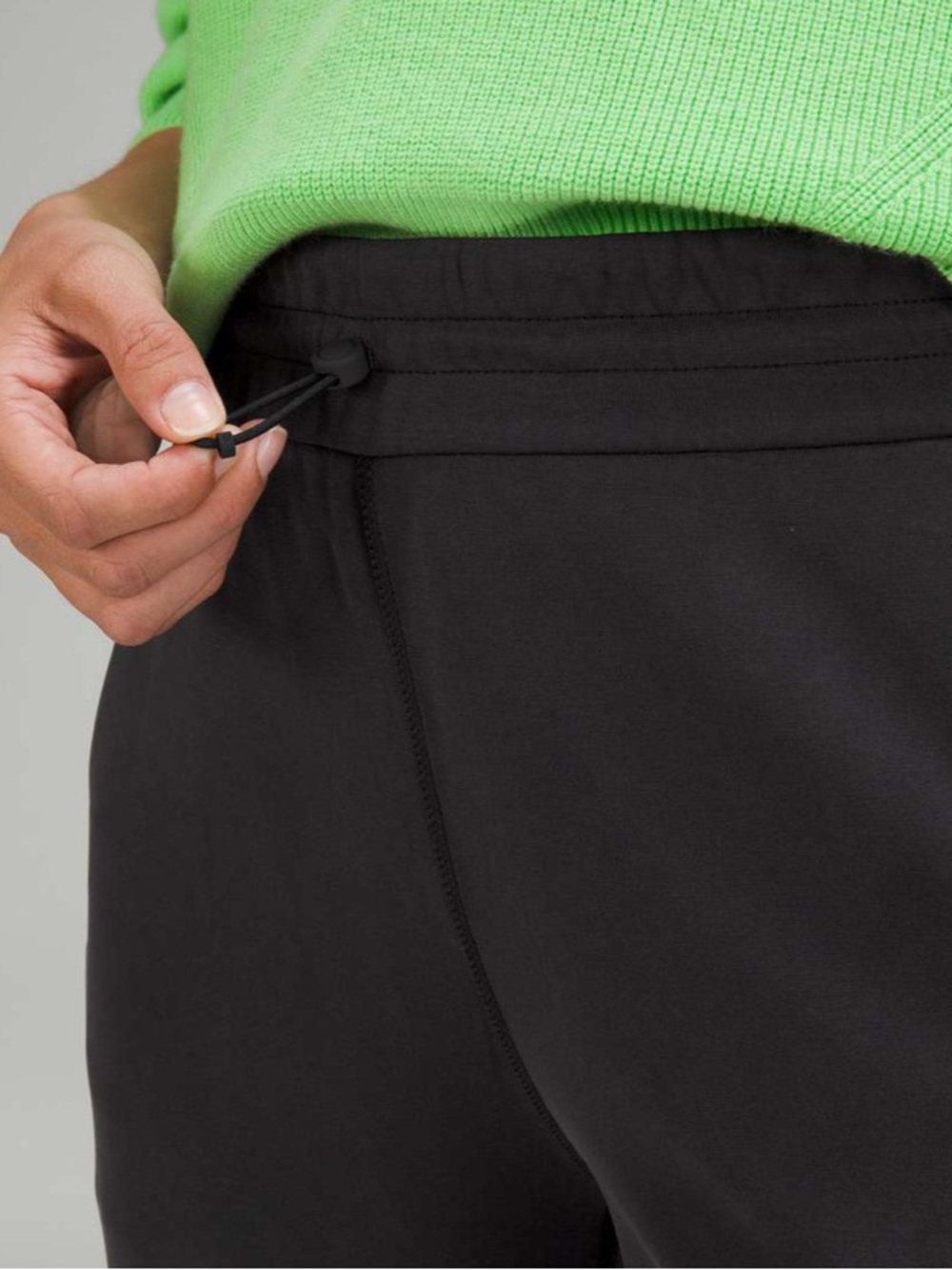 NWT Lululemon Softstreme HR Straight Leg Crop 24” Black 14 - Picture 3 of 9